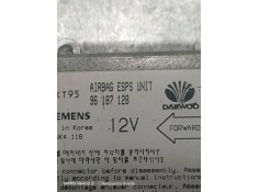 Recambio de centralita airbag para daewoo nexia gl referencia OEM IAM 96187128   2