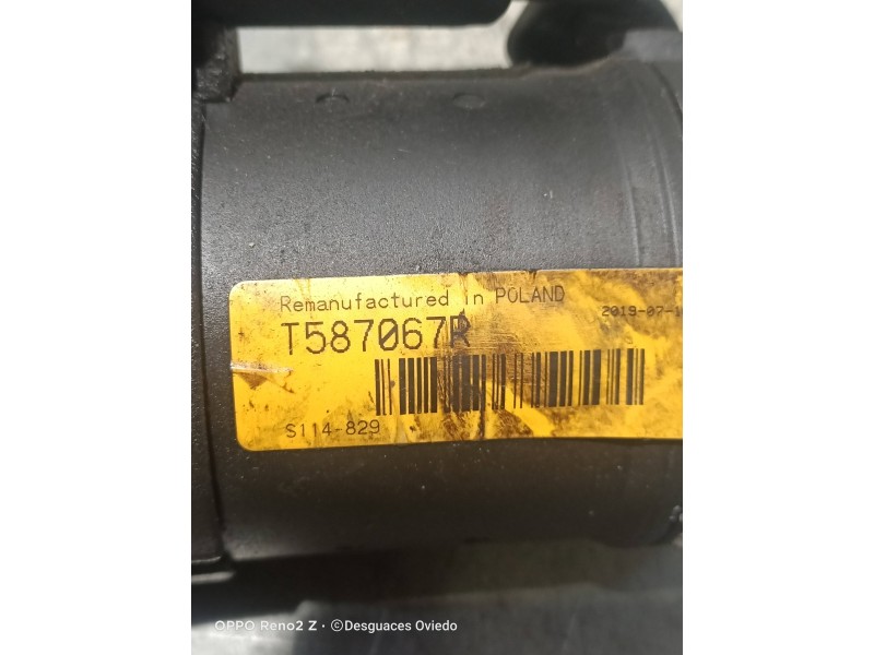 Recambio de motor arranque para opel astra g berlina club referencia OEM IAM T587067R  