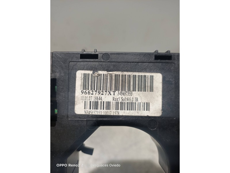 Recambio de mando luces para citroen c4 picasso exclusive referencia OEM IAM 9662792XT  