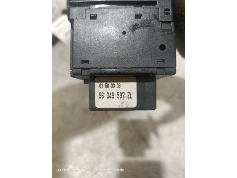Recambio de mando limpia para peugeot 206 berlina xn referencia OEM IAM 96049597ZL  