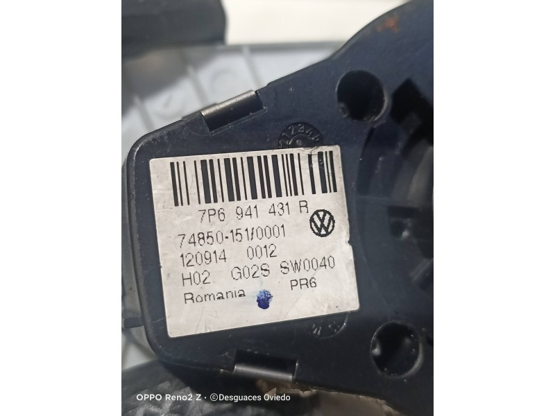 Recambio de mando luces para volkswagen touareg (7p6) 3.0 v6 tdi dpf referencia OEM IAM 7P6941431R  