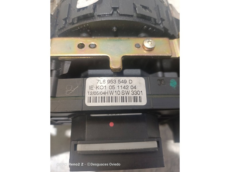 Recambio de mando luces para volkswagen touareg (7la) tdi v10 referencia OEM IAM 7L6953549D 7L6953503 