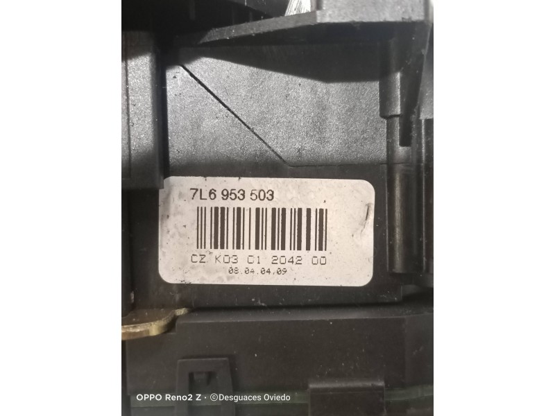 Recambio de mando luces para volkswagen touareg (7la) tdi v10 referencia OEM IAM 7L6953549D 7L6953503 