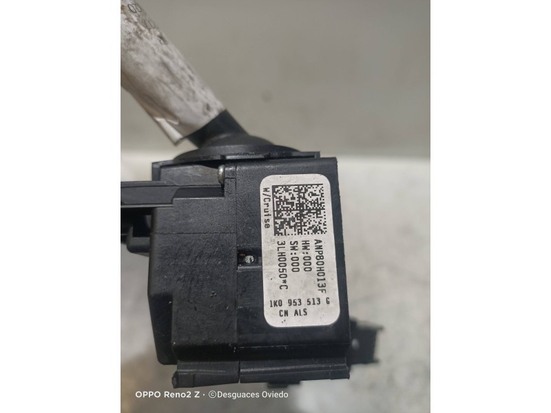 Recambio de mando luces para seat leon (1p1) reference referencia OEM IAM 1K0953513G  