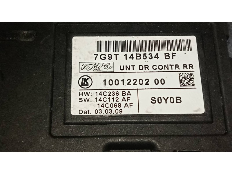 Recambio de modulo electronico para land rover freelander (ln) 2.0 td4 cat referencia OEM IAM 7G9T14B534BF  