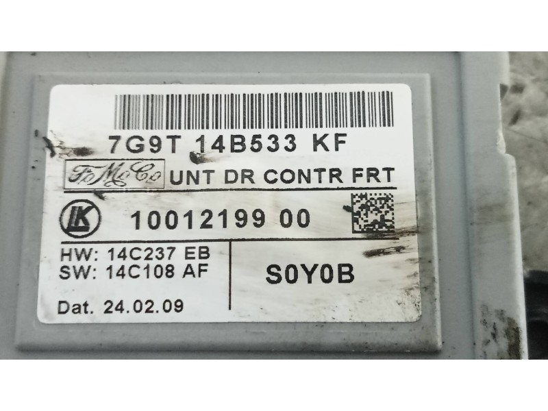 Recambio de modulo electronico para land rover freelander (ln) 2.0 td4 cat referencia OEM IAM 7G9T14B533KF 1001219900 