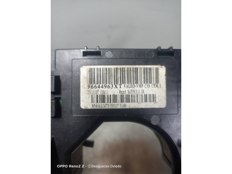 Recambio de mando luces para citroen c4 berlina collection referencia OEM IAM 96644963XT  