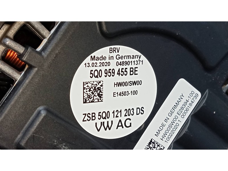 Recambio de electroventilador para skoda karoq (nu) ambition referencia OEM IAM   