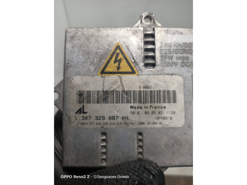 Recambio de centralita faros xenon para mercedes clase s (w220) berlina 3.2 cdi cat referencia OEM IAM 1307329087 50180905031120 Recambio de centralita faros xenon para mercedes clase s (w220) berlina 3.2 cdi cat referencia OEM IAM 1307329087 50180905031120