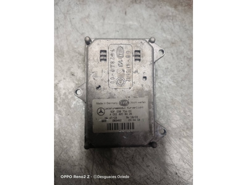 Recambio de centralita faros xenon para mercedes clase m (w164) 3.0 cdi cat referencia OEM IAM 5DF00870400 A0028206026 