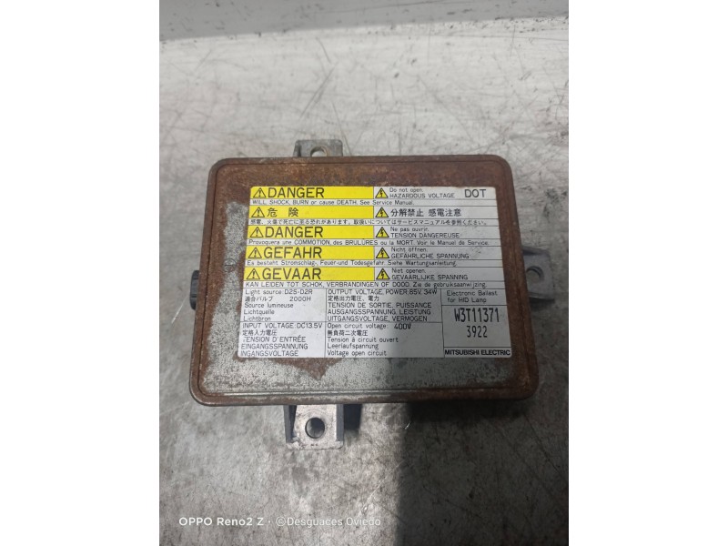 Recambio de centralita faros xenon para mazda 3 berlina (bk) 2.0 diesel cat referencia OEM IAM W3T113713922  
