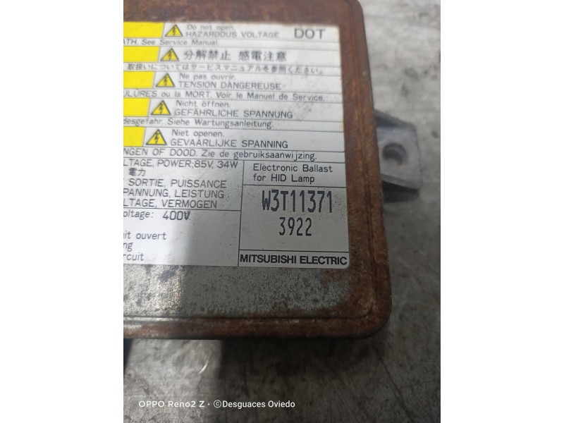 Recambio de centralita faros xenon para mazda 3 berlina (bk) 2.0 diesel cat referencia OEM IAM W3T113713922  