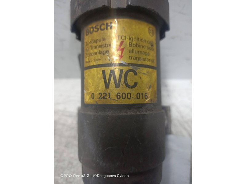 Recambio de bobina encendido para opel kadett e referencia OEM IAM 0221600016  