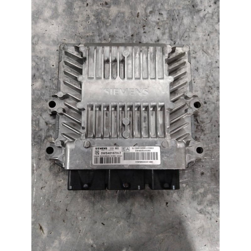 Recambio de centralita motor uce para peugeot 407 sw st confort pack referencia OEM IAM 5WS40167HT HW9655041480 SW9658345080 SID