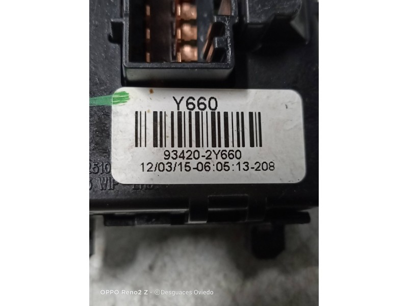 Recambio de mando limpia para kia cee´d 1.6 crdi cat referencia OEM IAM 934202Y660 Y660 