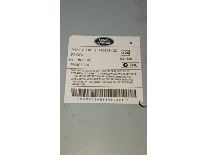 Recambio de modulo electronico para land rover freelander (ln) 2.0 td4 cat referencia OEM IAM 6H5218C808CD  