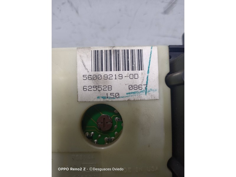 Recambio de mando luces para jeep gr.cherokee (zj)/(z) 2.5 turbodiesel referencia OEM IAM 5600921900 62552B 