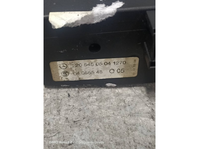 Recambio de mando luces para mercedes clase s (w220) berlina 3.2 cdi cat referencia OEM IAM 22054505041270 04055548 