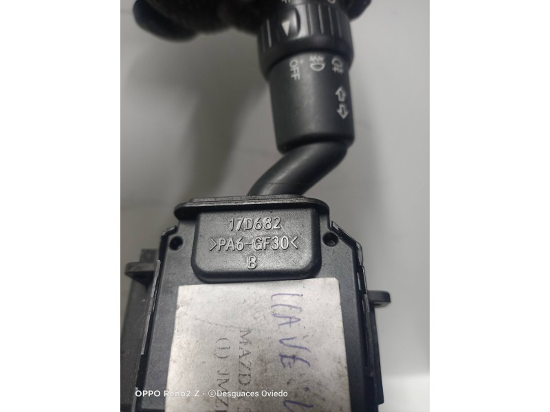 Recambio de mando luces para mazda 3 berlina (bk) 1.6 cd diesel cat referencia OEM IAM 17D682  