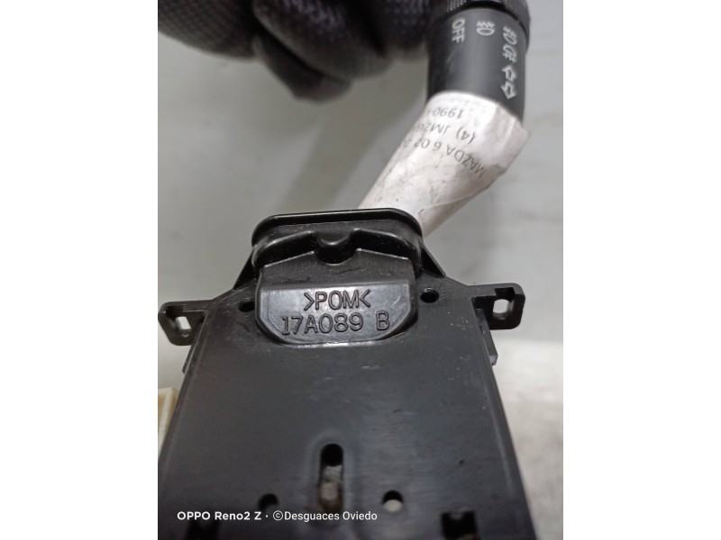 Recambio de mando luces para mazda 6 monovolumen (gy) 2.0 crtd active (100kw) referencia OEM IAM 17A089B  