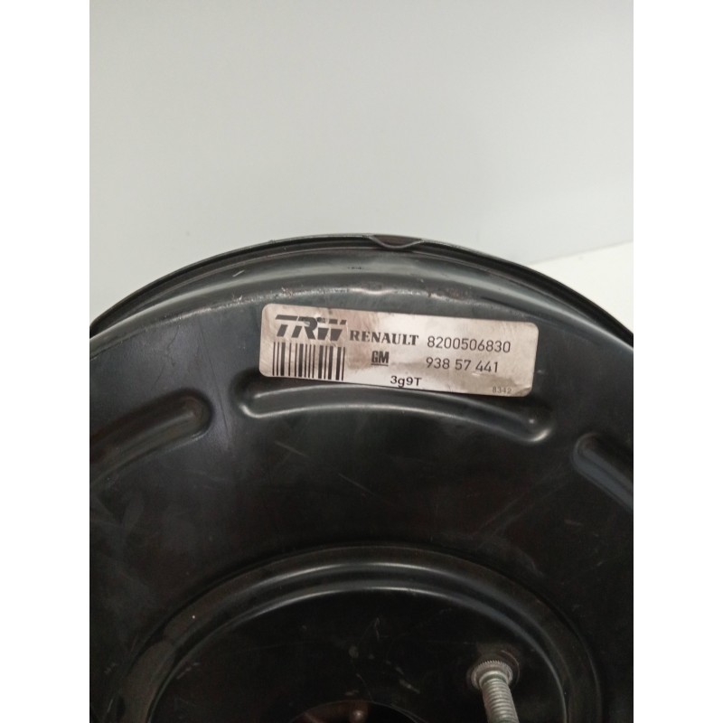 Recambio de servofreno para renault trafic caja cerrada (ab 4.01) doble cabina l1h1 2,7t referencia OEM IAM 8200506830 93857441 