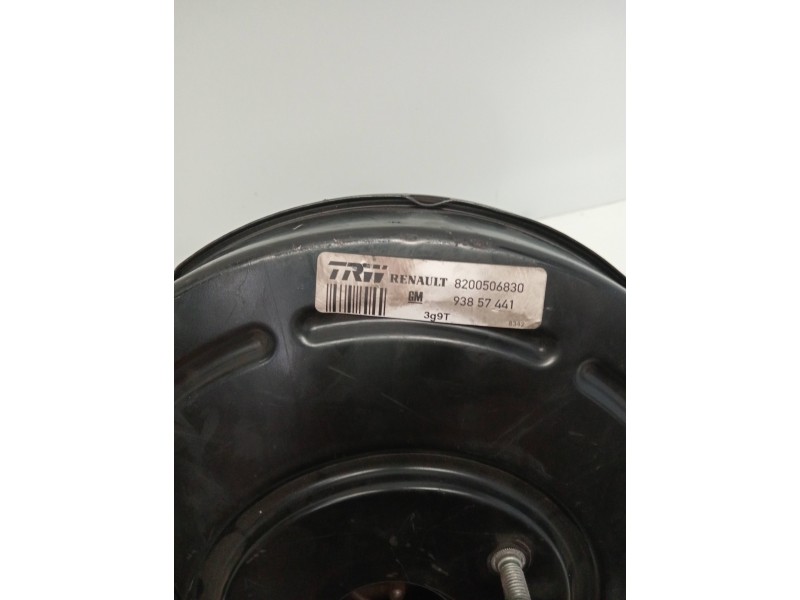 Recambio de servofreno para renault trafic caja cerrada (ab 4.01) doble cabina l1h1 2,7t referencia OEM IAM 8200506830 93857441 