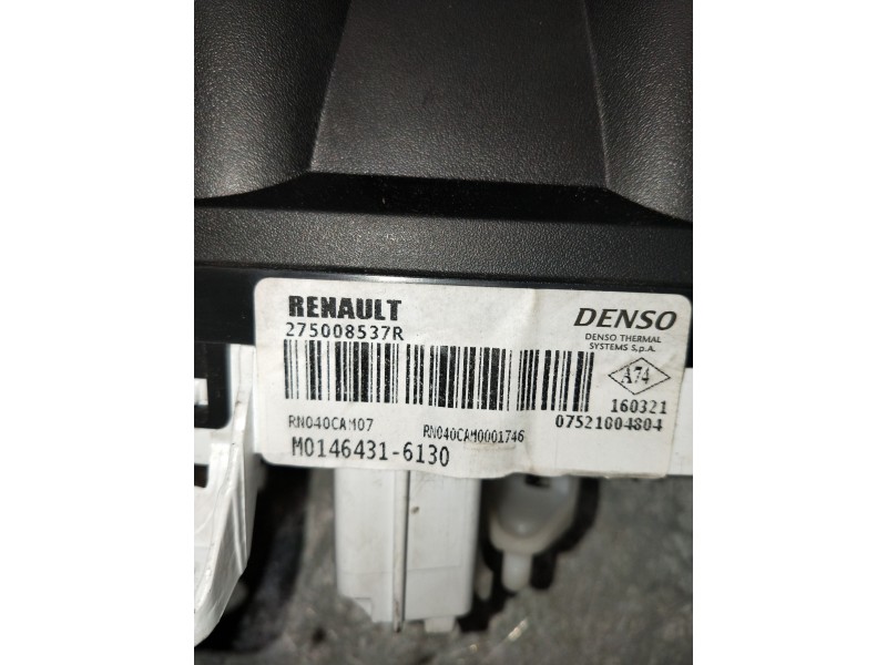 Recambio de mando calefaccion / aire acondicionado para renault express referencia OEM IAM 275008537R M01464316130 
