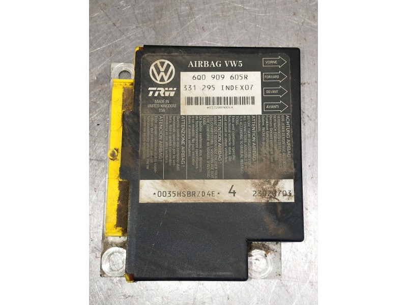 Recambio de centralita airbag para seat ibiza (6l1) signo referencia OEM IAM 6Q0909605R 331295 