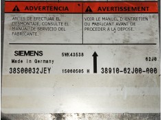 Recambio de centralita airbag para suzuki swift berlina (mz) gl (5-ptas.) referencia OEM IAM 3891062J00000 38S00032JEY  2
