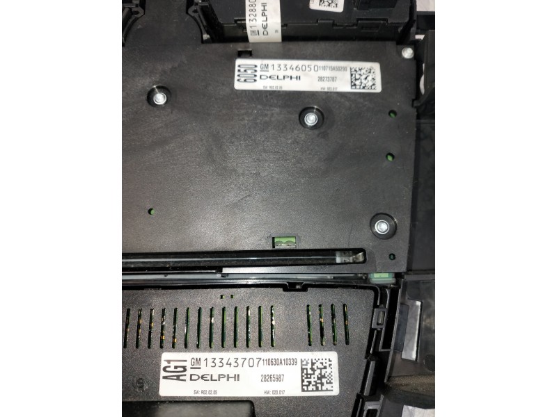 Recambio de mando calefaccion / aire acondicionado para opel astra j lim. enjoy referencia OEM IAM 13346050 28273787 13343707