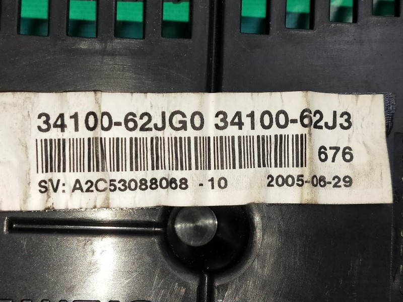 Recambio de cuadro instrumentos para suzuki swift berlina (mz) gl (5-ptas.) referencia OEM IAM 3410062JG0 3410062J3 A2C53088068