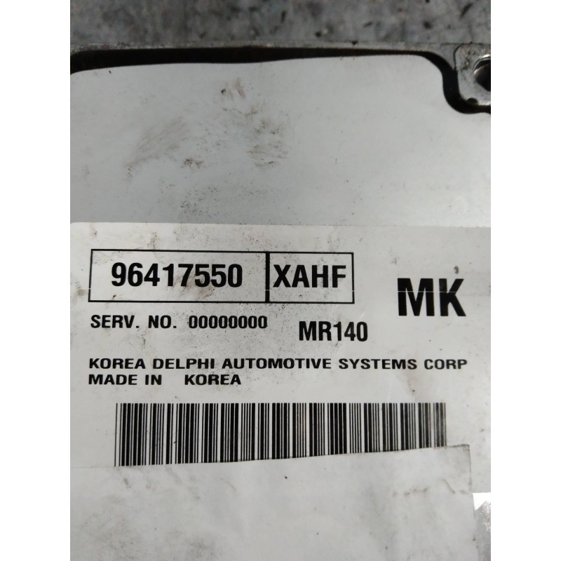 Recambio de centralita motor uce para chevrolet kalos 1.4 se referencia OEM IAM 96417550 XAHF MR140 MK