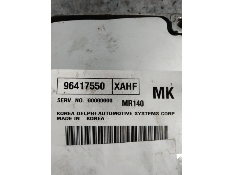 Recambio de centralita motor uce para chevrolet kalos 1.4 se referencia OEM IAM 96417550 XAHF MR140 MK