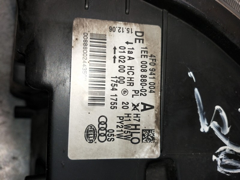 Recambio de faro derecho para audi a6 berlina (4f2) 2.0 tfsi referencia OEM IAM 4F0941004 17541755 