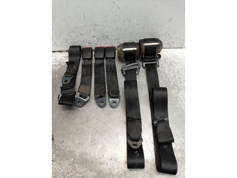 Recambio de juego cinturones trasero para citroen zx 1.9 diesel referencia OEM IAM 0052495 013894 3P