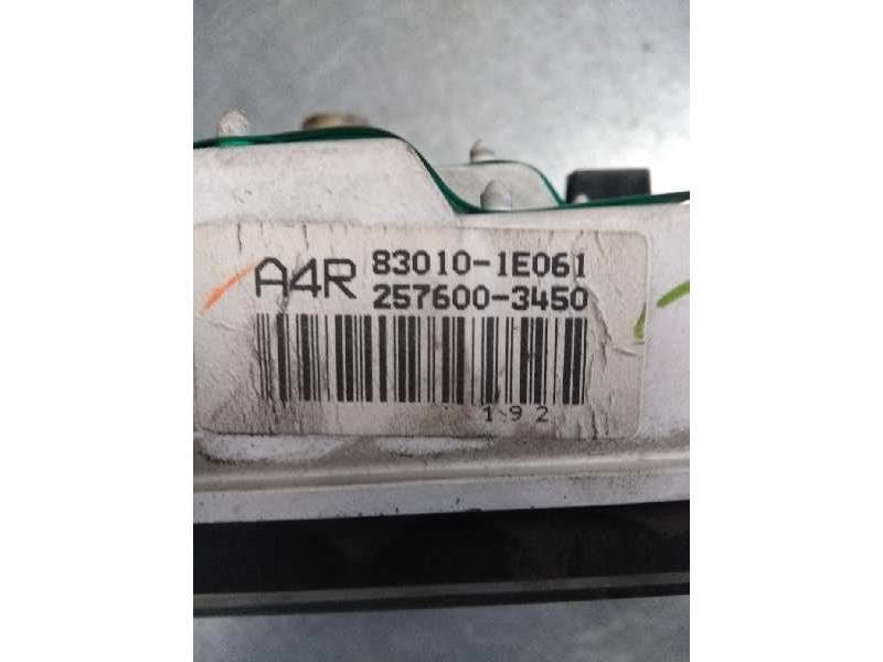 Recambio de cuadro instrumentos para toyota corolla 1.6 referencia OEM IAM 830101E061 2576003450 A4R