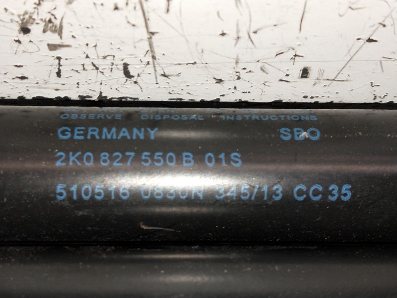 Recambio de amortiguadores maletero / porton para volkswagen caddy ka/kb (2c) combi bluemotion referencia OEM IAM 2K0827550B01S 