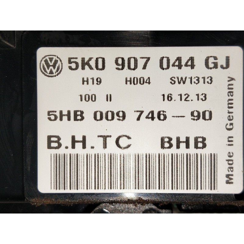 Recambio de mando calefaccion / aire acondicionado para volkswagen caddy ka/kb (2c) combi bluemotion referencia OEM IAM 5K090704