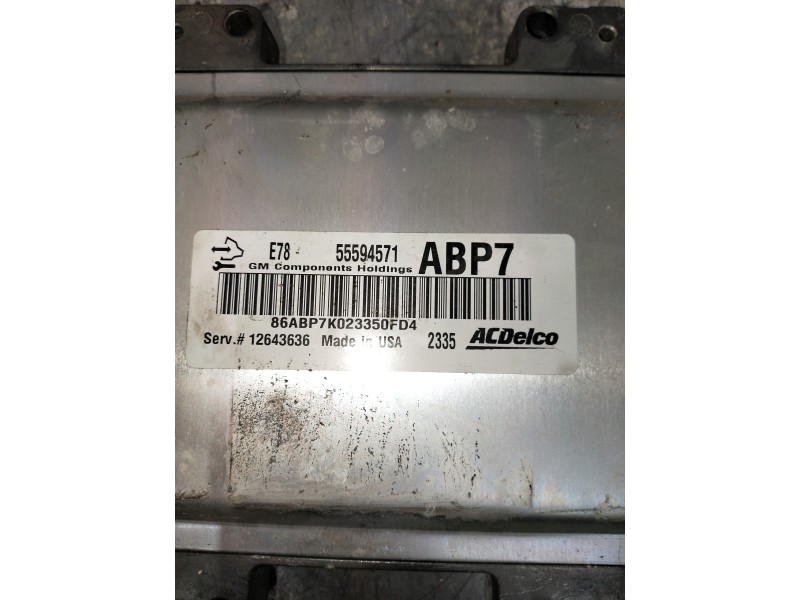 Recambio de centralita motor uce para opel corsa d 1.2 cat (a 12 xer / ldc) referencia OEM IAM 55594571 12643636 