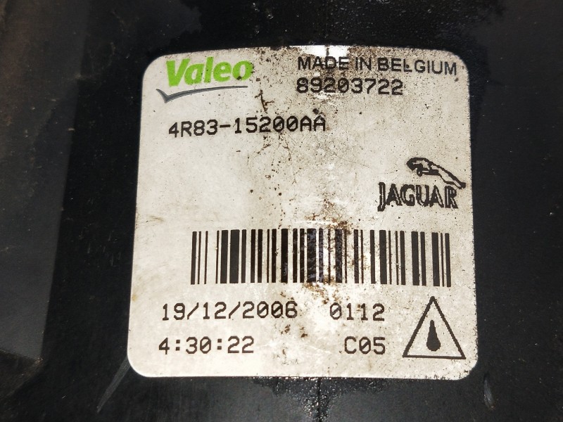 Recambio de faro antiniebla izquierdo para jaguar x-type wagon 2.0 d classic referencia OEM IAM 89203722 4R8315200AA 