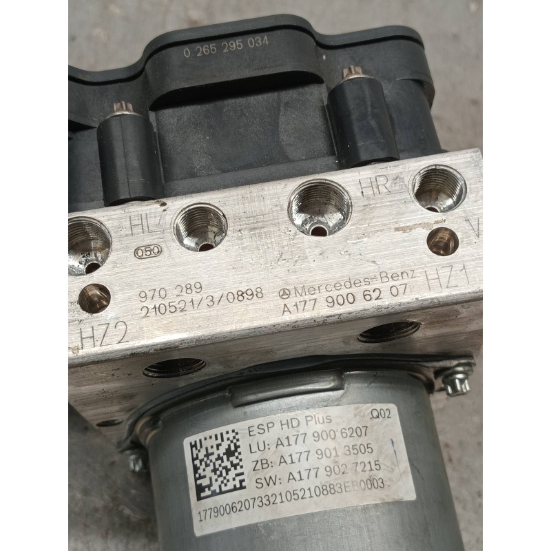 Recambio de abs para mercedes clase a (bm 177) a 200 d (177.012) referencia OEM IAM A1779006207 A1779013505 A1779027215