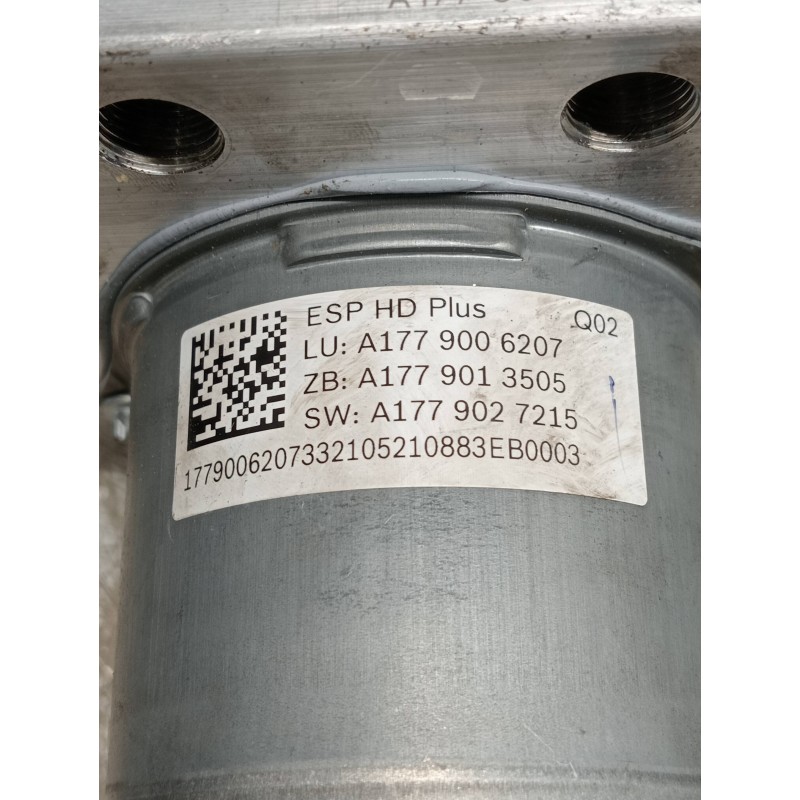 Recambio de abs para mercedes clase a (bm 177) a 200 d (177.012) referencia OEM IAM A1779006207 A1779013505 A1779027215