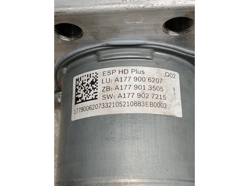 Recambio de abs para mercedes clase a (bm 177) a 200 d (177.012) referencia OEM IAM A1779006207 A1779013505 A1779027215