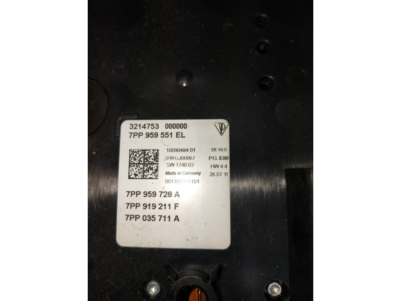 Recambio de mando multifuncion para porsche cayenne (typ 92aa) diesel referencia OEM IAM 7PP959728A 7PO919211F 