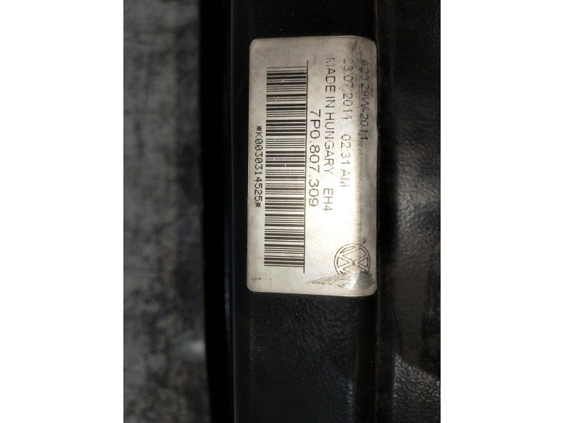 Recambio de refuerzo paragolpes trasero para porsche cayenne (typ 92aa) diesel referencia OEM IAM 7P0807309  