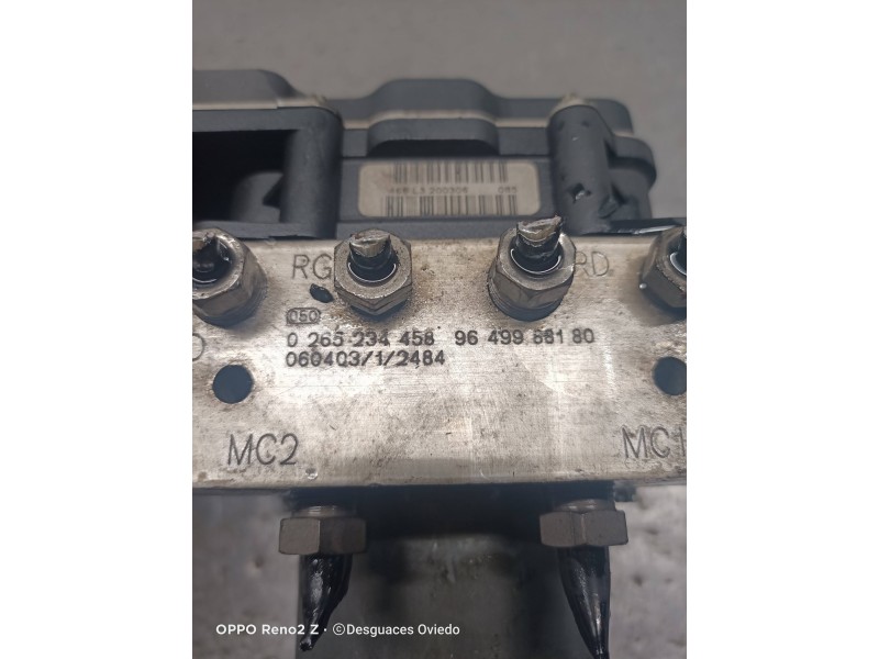 Recambio de abs para peugeot 307 cc (s2) básico referencia OEM IAM 9658299680 0265234458 9649988180