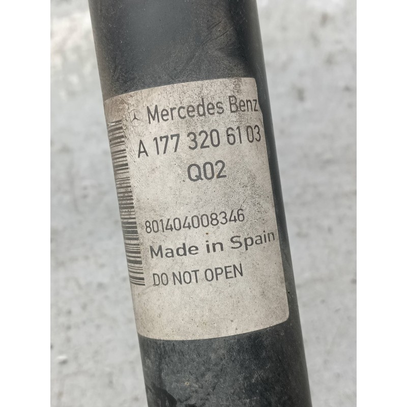 Recambio de amortiguador trasero izquierdo para mercedes clase a (bm 177) a 200 d (177.012) referencia OEM IAM A1773206103 80140