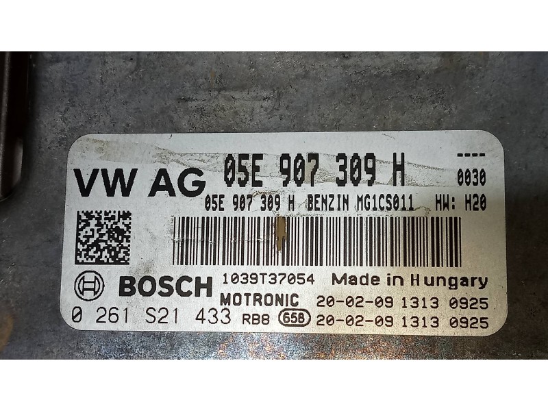 Recambio de centralita motor uce para skoda karoq (nu) ambition referencia OEM IAM 0261S21433 05E907309H 