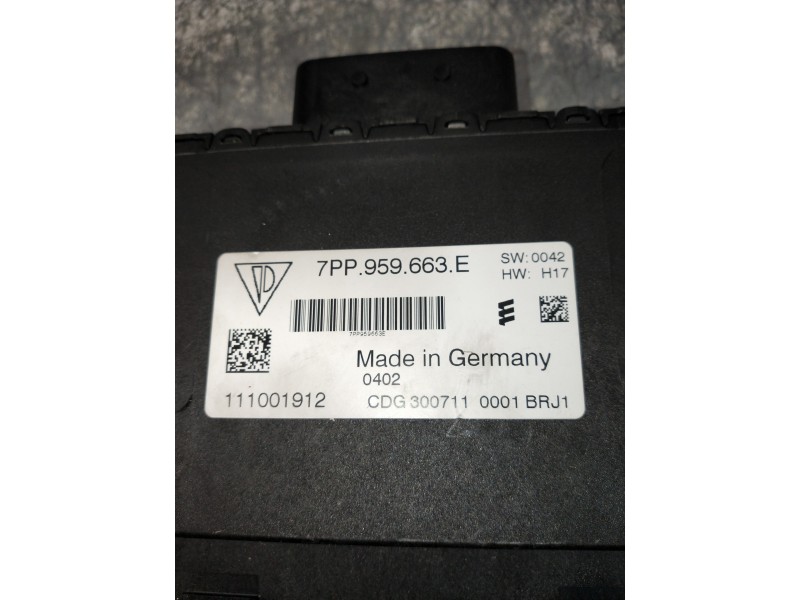 Recambio de modulo electronico para porsche cayenne (typ 92aa) diesel referencia OEM IAM 7PP959663E  