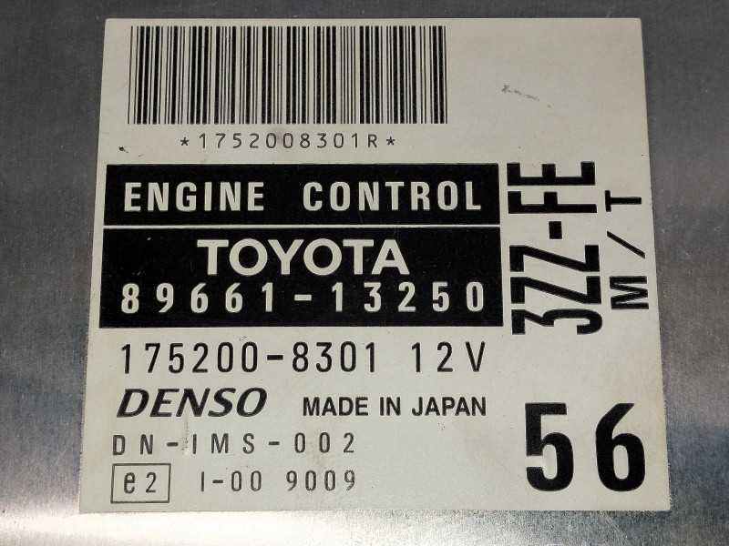 Recambio de centralita motor uce para toyota corolla (e12) 1.6 linea sol berlina 3/5 referencia OEM IAM 8966113250 1752008301 